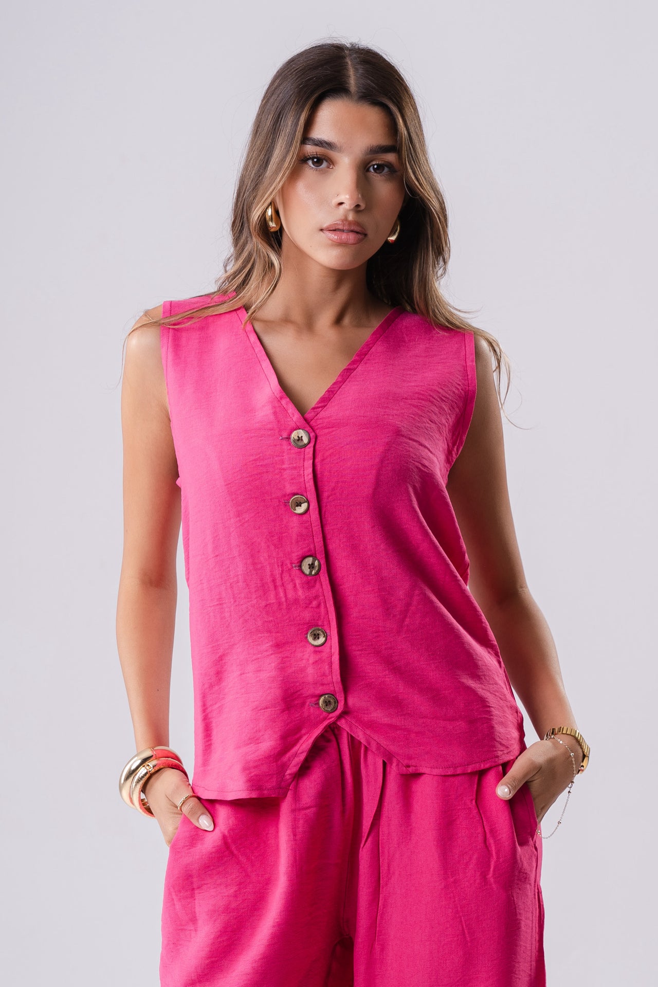 Linen Vests