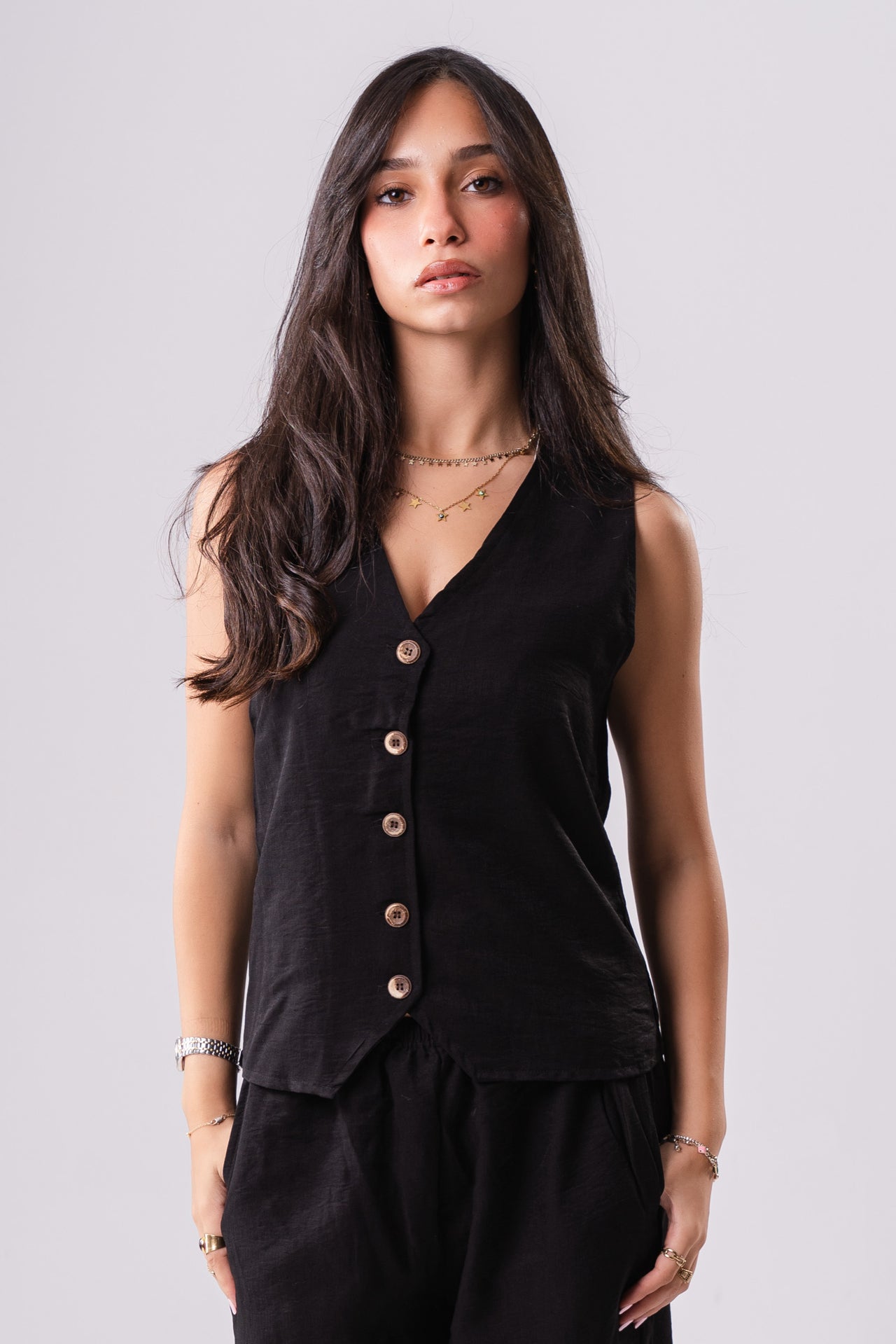 Linen Vests