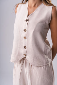 Linen Vests