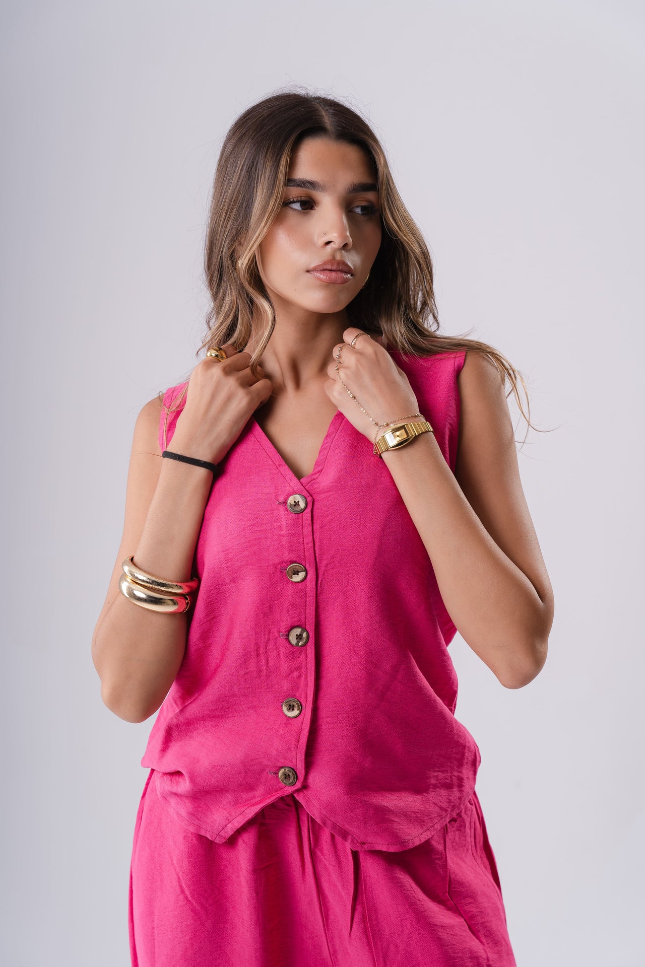 Linen Vests