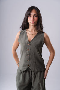 Linen Vests