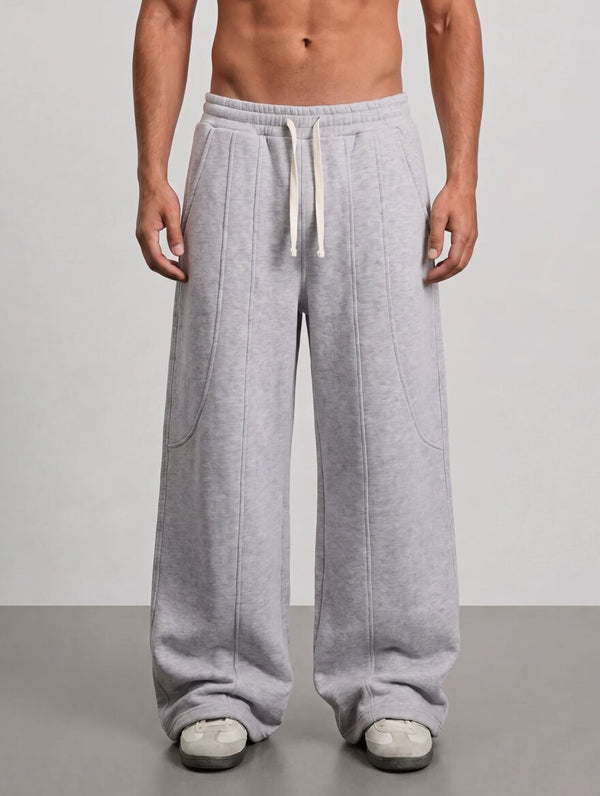 Loose Ends Sweatpants - Light Grey