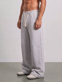 Loose Ends Sweatpants - Light Grey