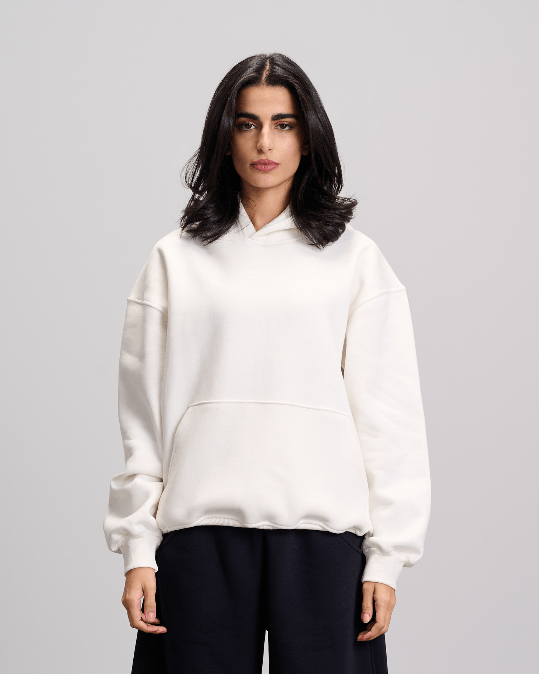Baggy Hoodie - White