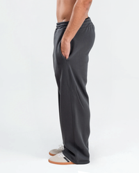 Dark Grey Baggy Sweatpants side view