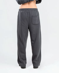 Dark Grey Baggy Sweatpants back view