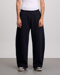 Wide Leg Sweatpants - Black