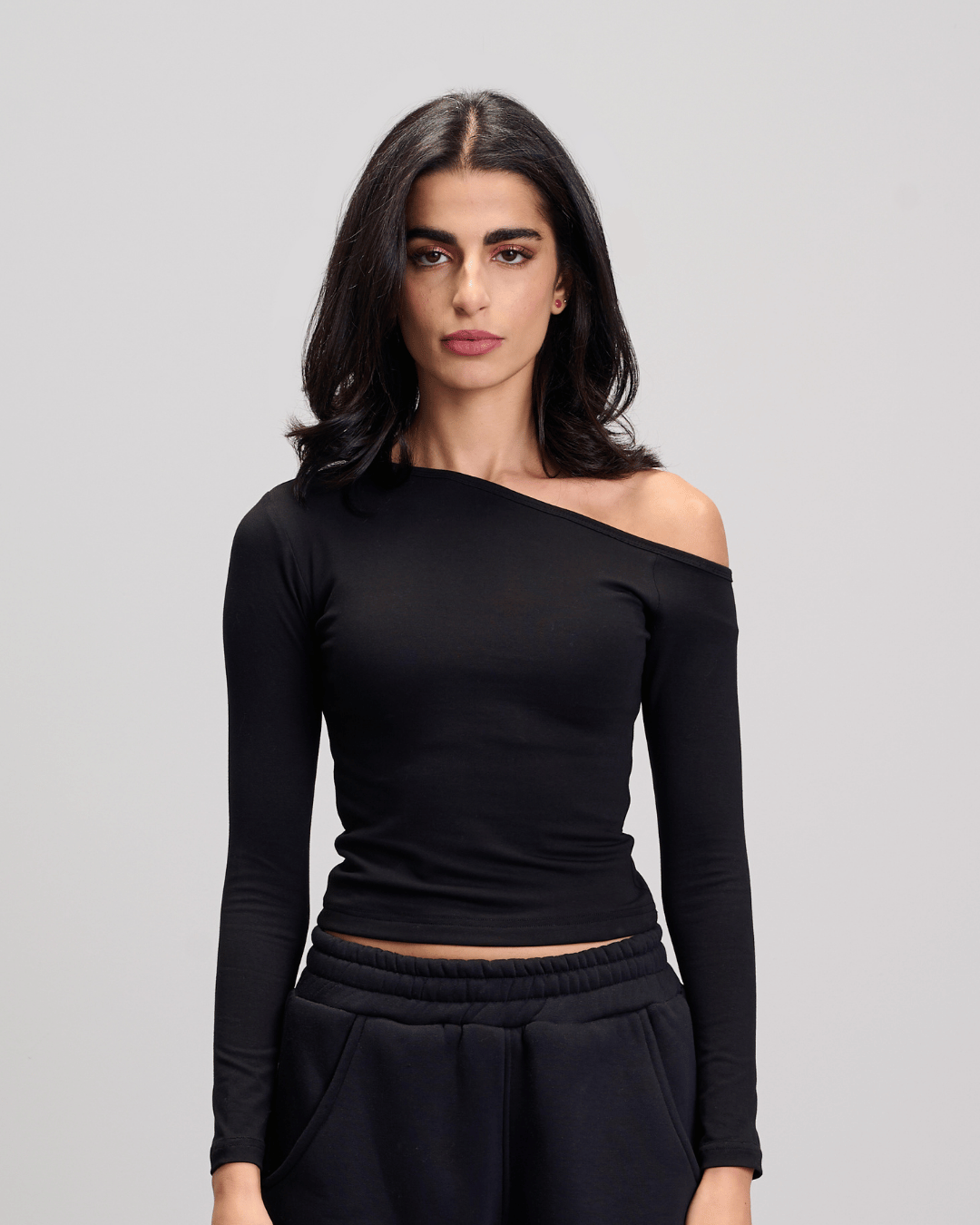 Off Shoulder Top - Black