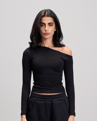 Off Shoulder Top - Black