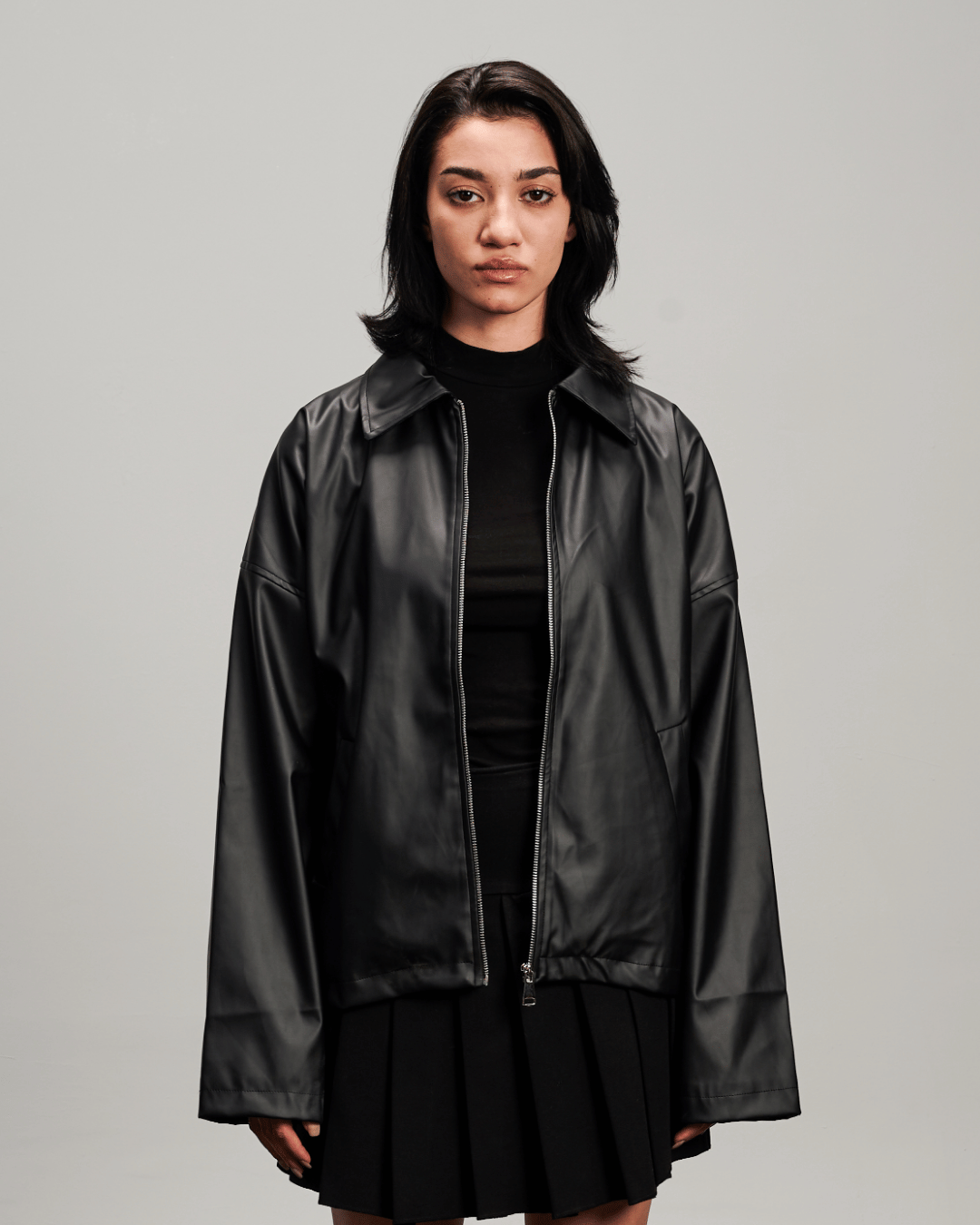 Leather Jacket - Black