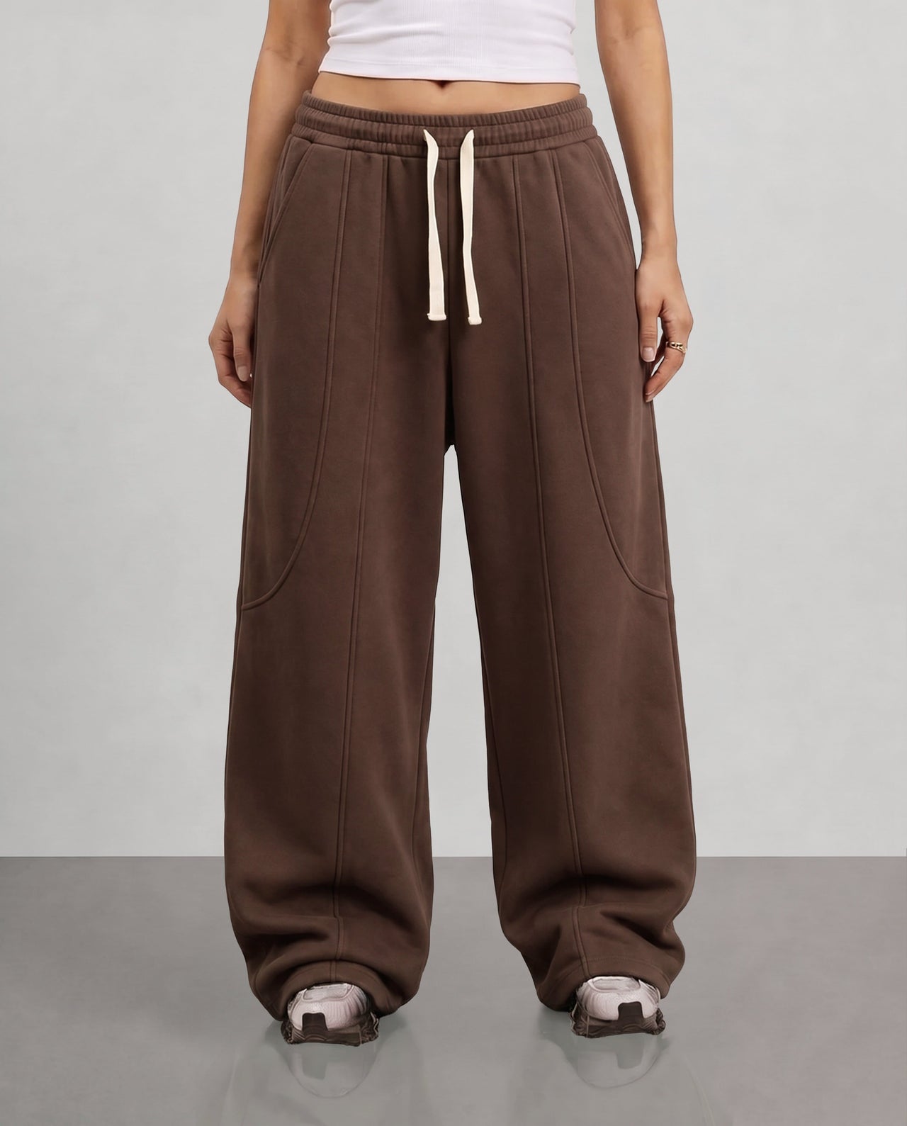 Loose Ends Sweatpants - Brown