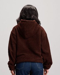 Fleece Hoodie - Brown