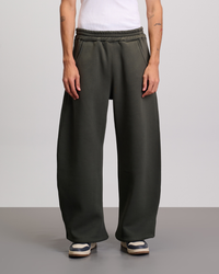 Wide Leg Sweatpants - Olive