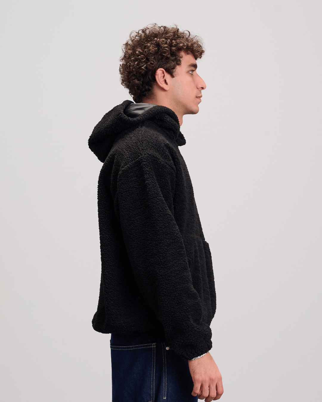 Fleece Hoodie - Black
