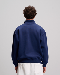 Quarter Zipper - Navy