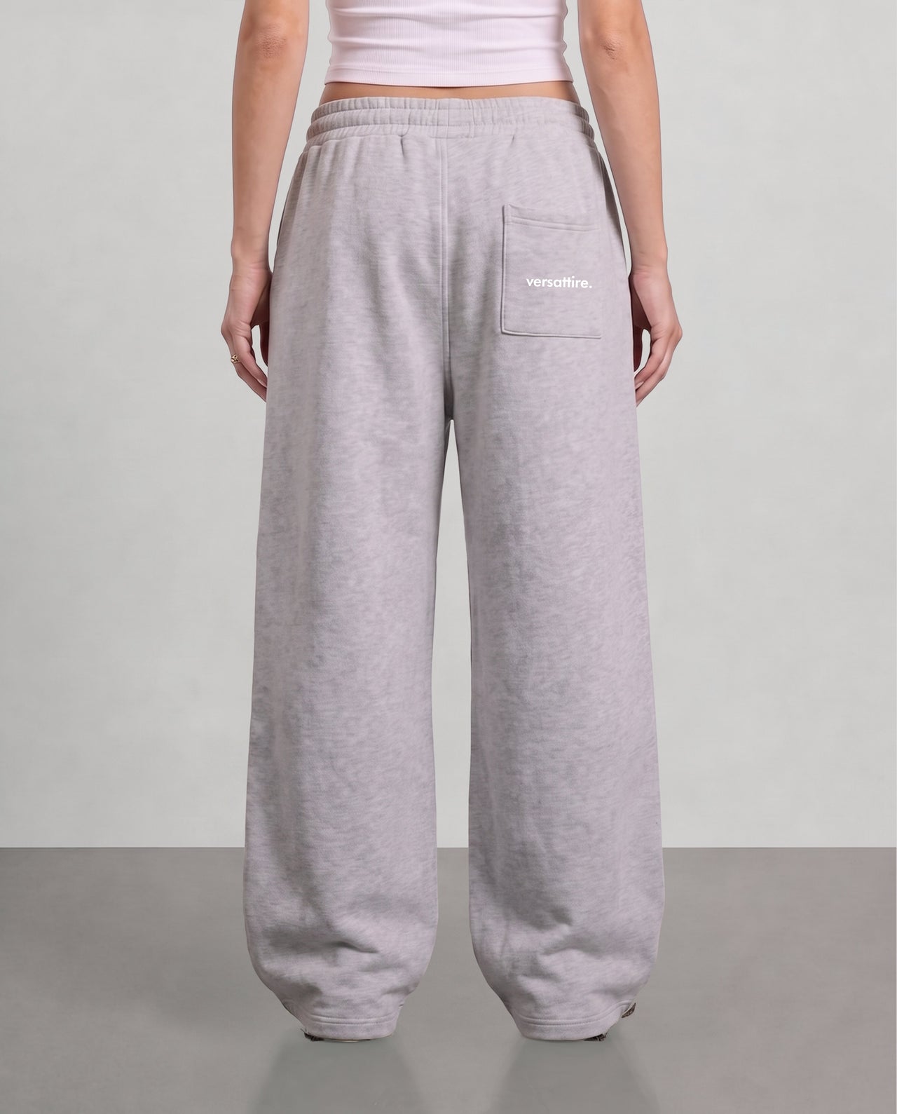 Loose Ends Sweatpants - Light Grey