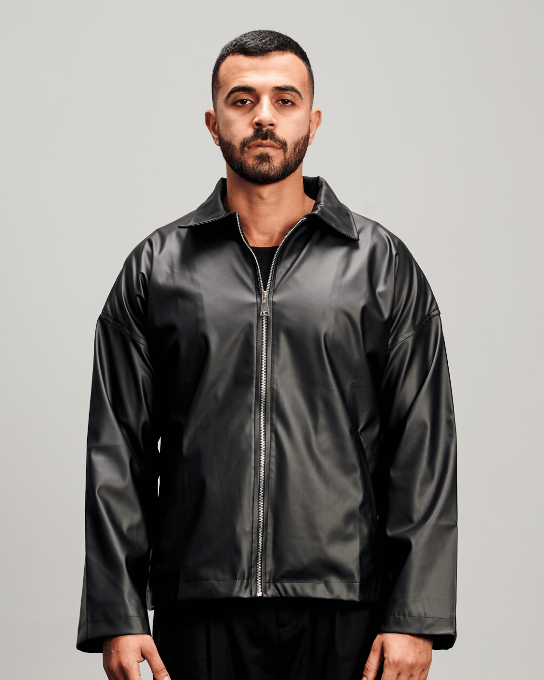 Leather Jacket - Black