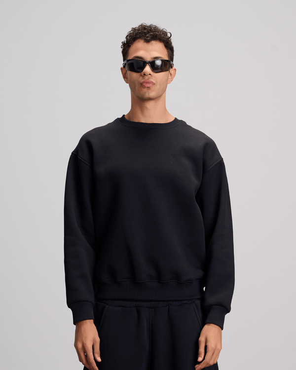 Baggy Crewneck - Black