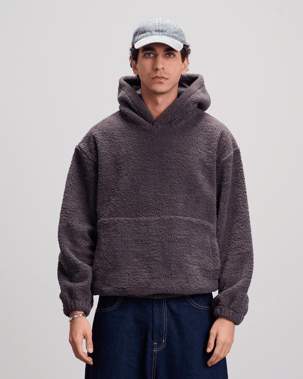 Fleece Hoodie - Grey