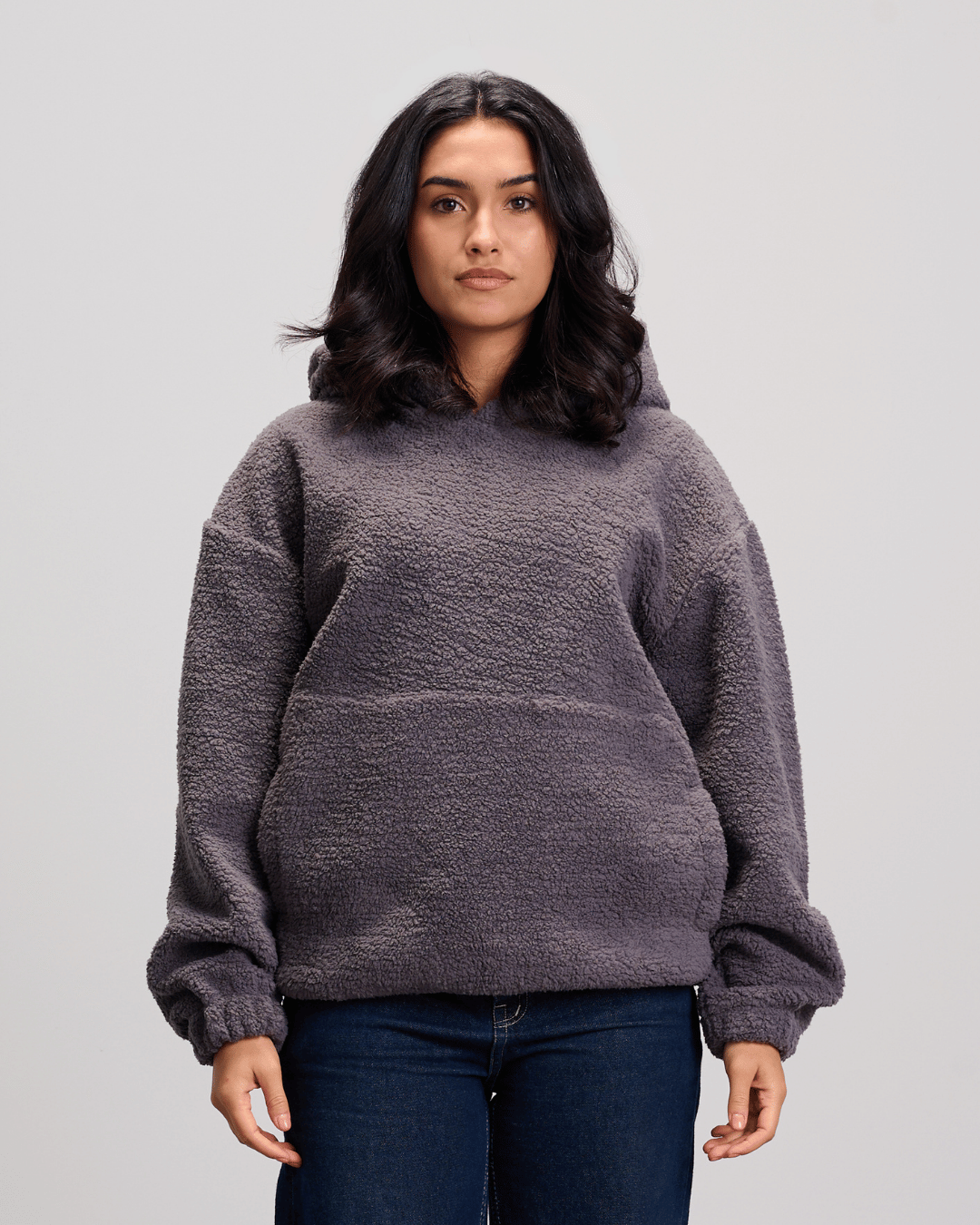 Fleece Hoodie - Grey