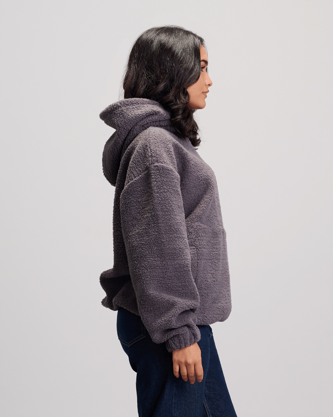 Fleece Hoodie - Grey