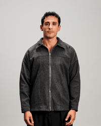 Wool Jacket - Dark Grey