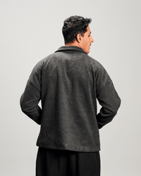 Wool Jacket - Dark Grey