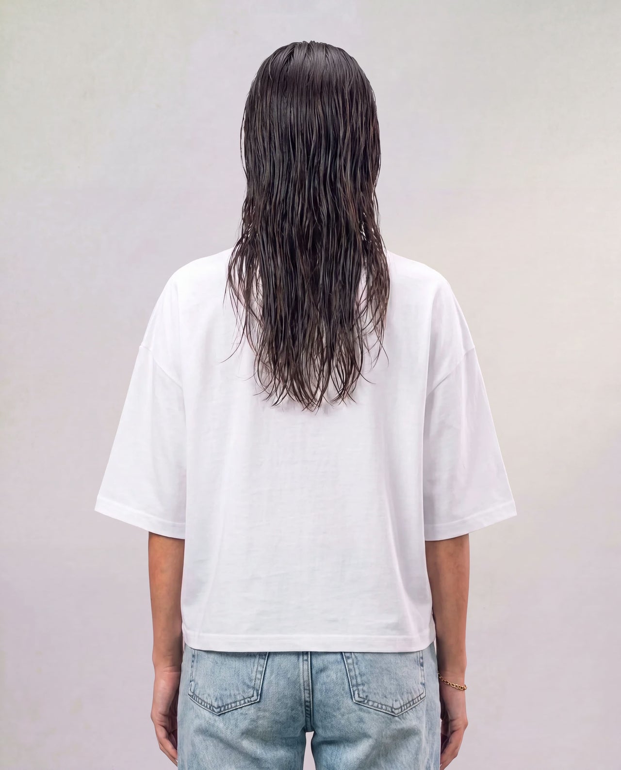Boxy Tee - White