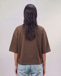 Boxy Tee - Brown