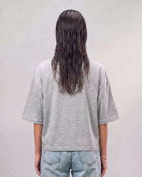 Boxy Tee - Light Grey