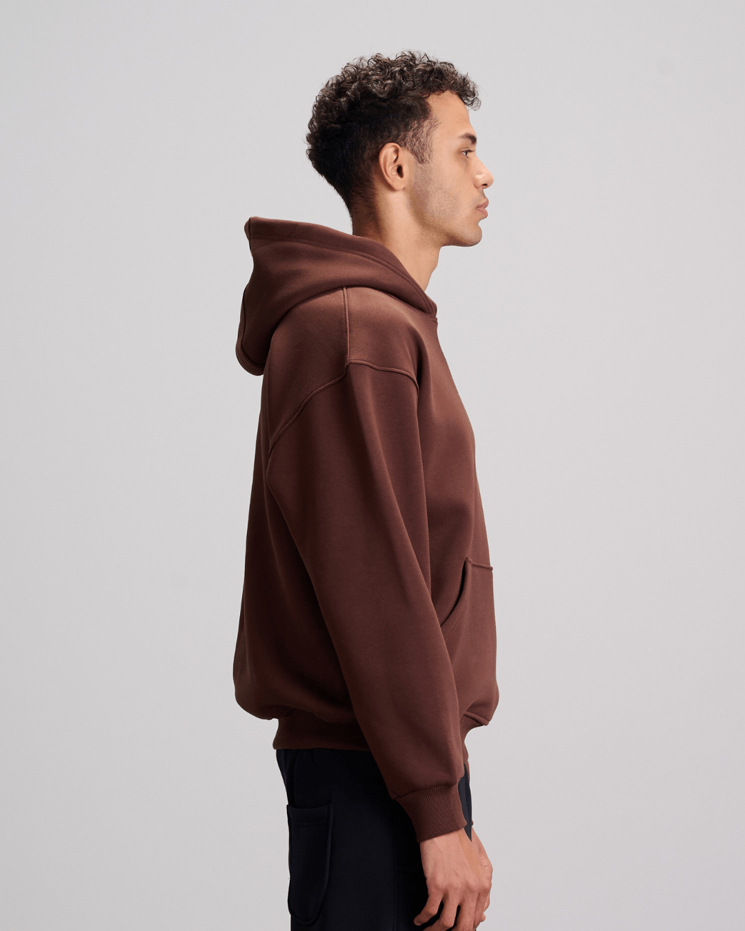 Baggy Hoodie - Brown