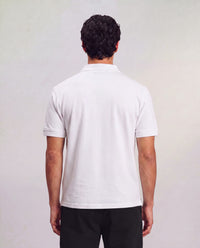 Boxy Polo T-Shirt - White