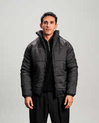 Puffer Jacket - Black