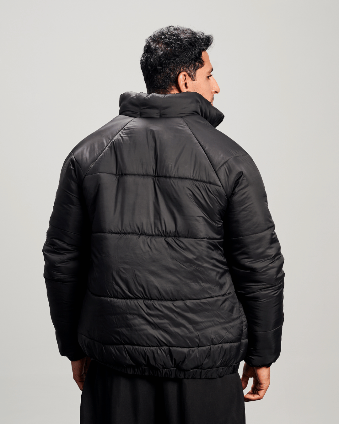 Puffer Jacket - Black