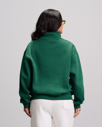 Quarter Zipper - Emerald Green