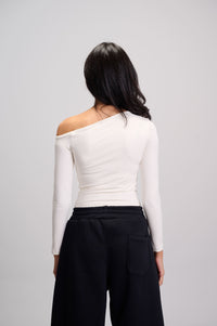 Off Shoulder Top - White