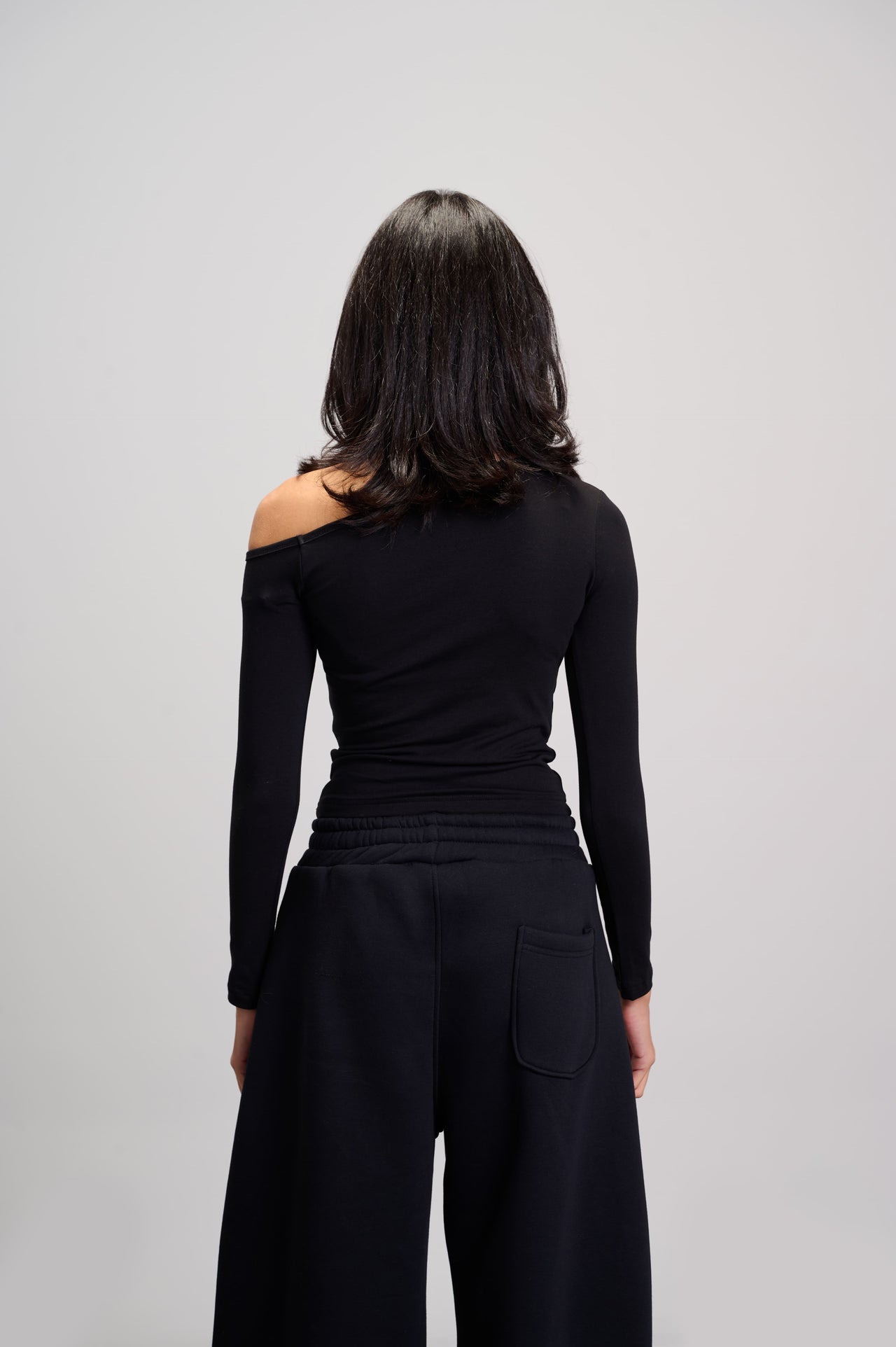 Off Shoulder Top - Black