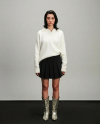 Pleated Skirt - Black