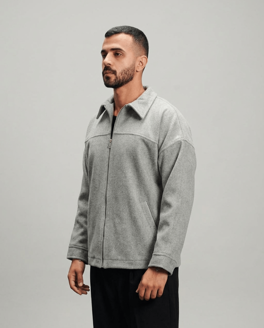 Wool Jacket - Grey