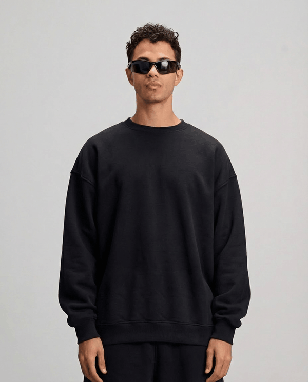Baggy Crewneck - Black