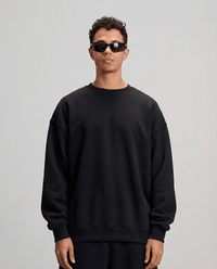 Baggy Crewneck - Black