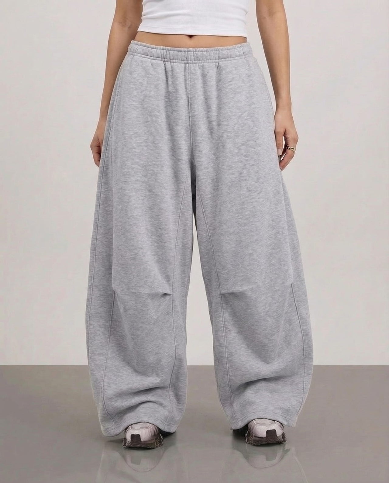 Super Baggy Sweatpants - Light Grey
