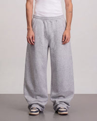 Wide Leg Sweatpants - Light Grey