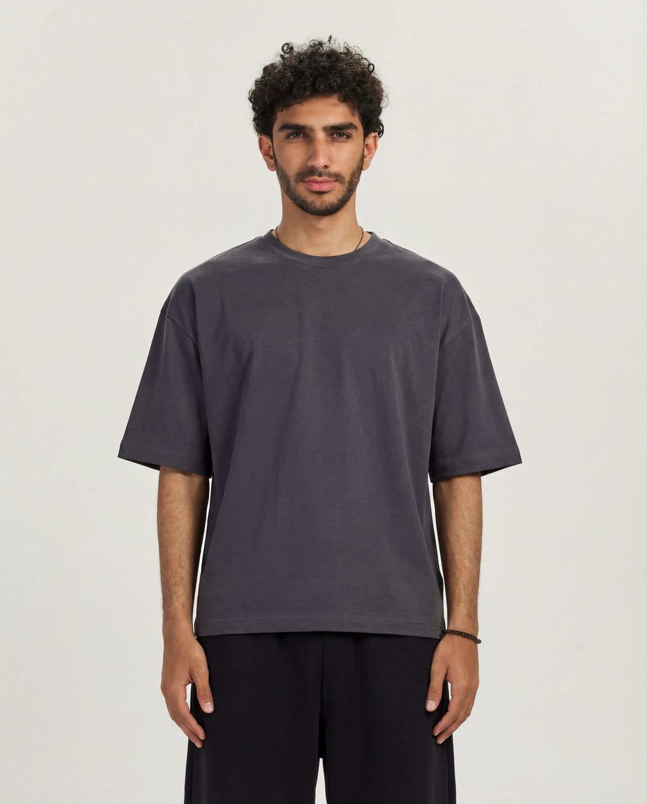 Boxy T-Shirt - Dark Grey