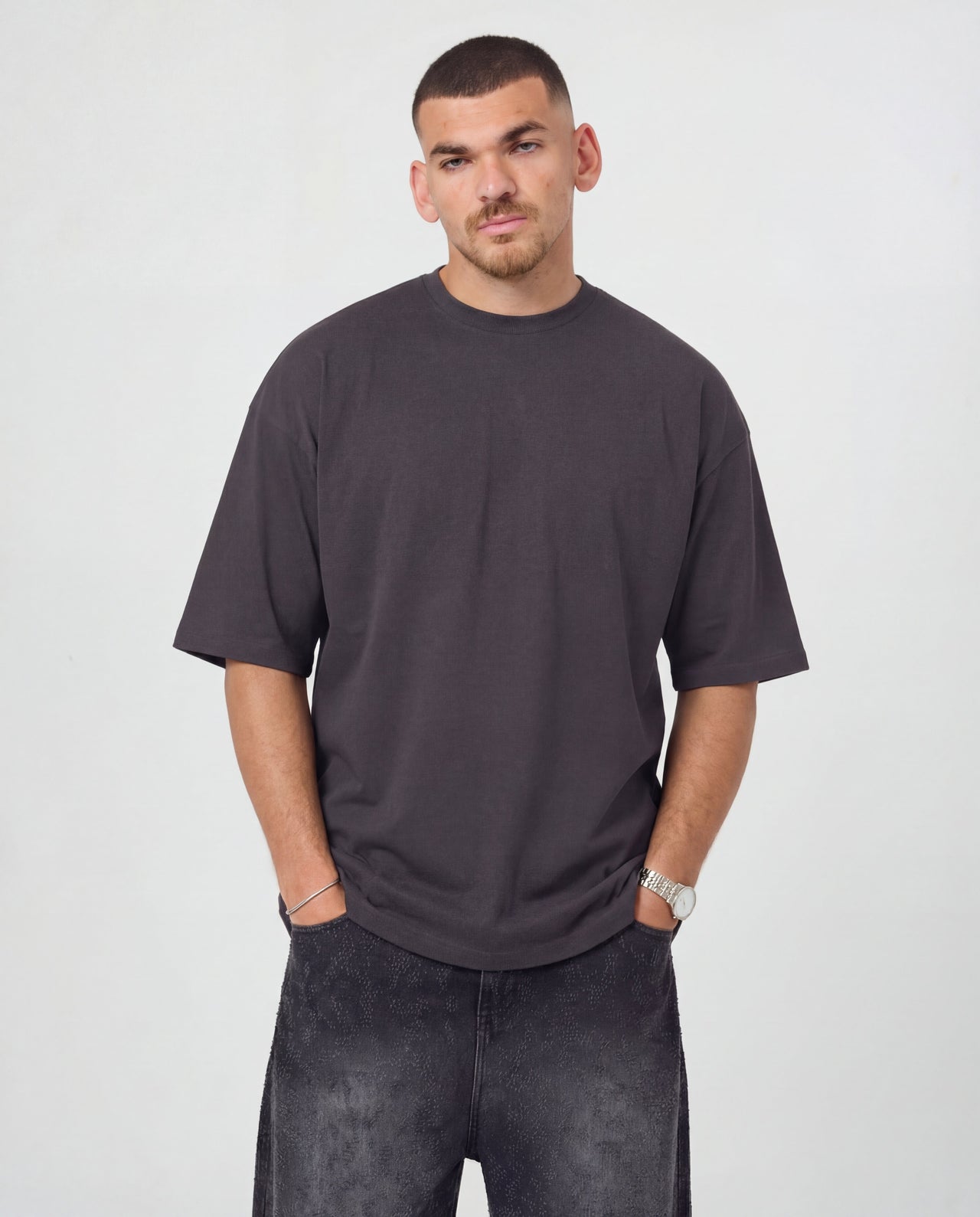Oversized T-Shirt - Dark Grey