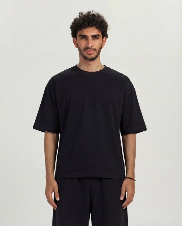Boxy T-Shirt - Black