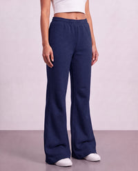 Flared Sweatpants - Navy