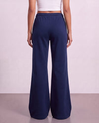 Flared Sweatpants - Navy