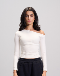 Off Shoulder Top - White