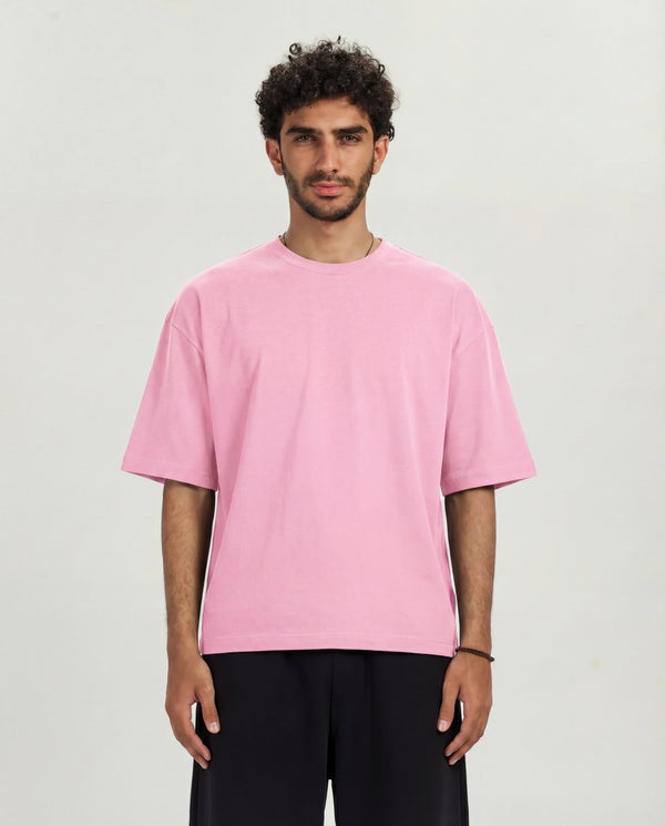Boxy T-Shirt - Pink